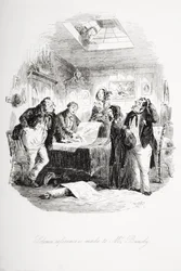 Ernste Bezugnahme auf Mr. Bunsby, Illustration aus 